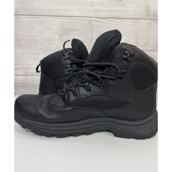 WATERPROOF Timberland Chocorua Trail Mid hiker black full boots SIZE 13 - Picture 9 of 16